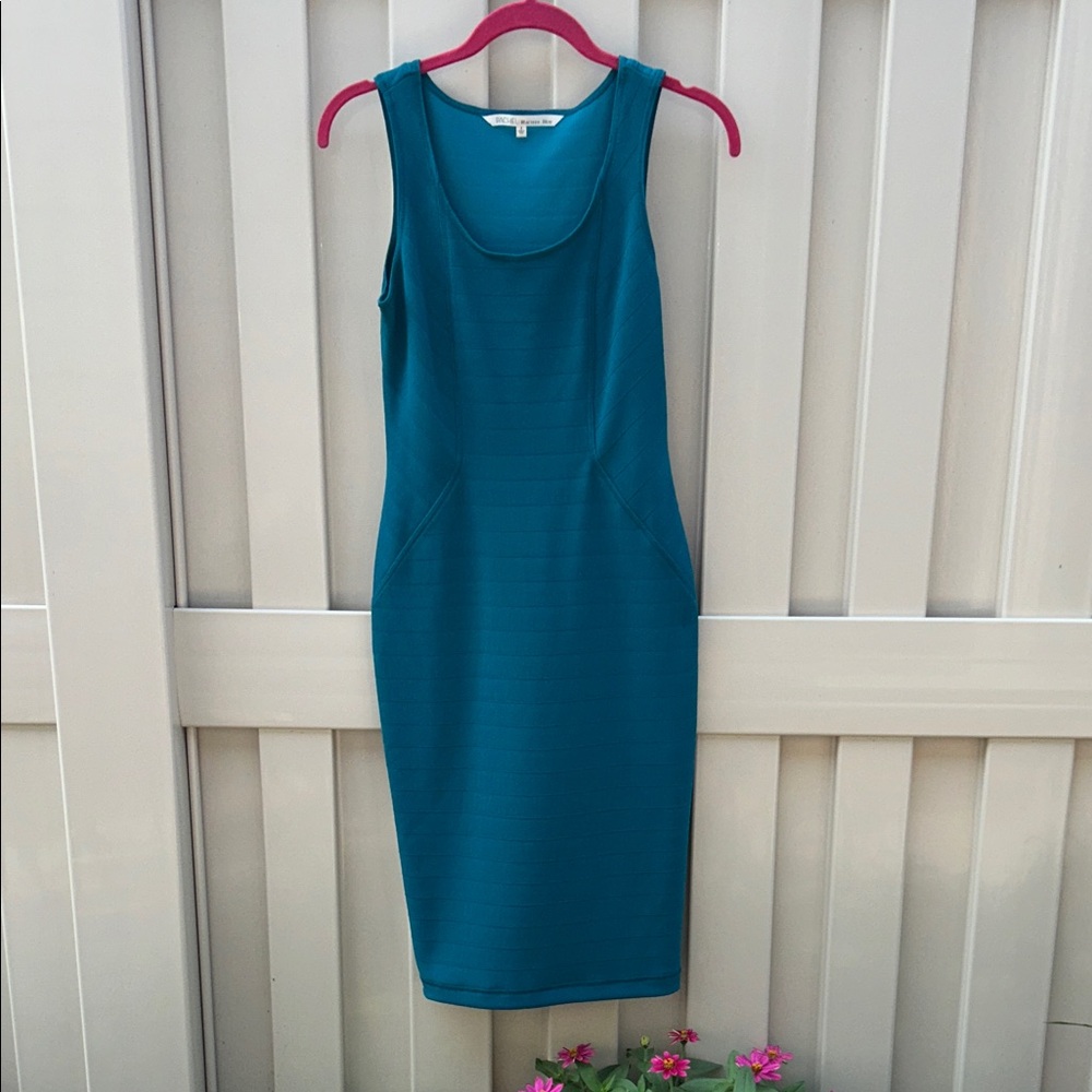 RACHEL Rachel Roy Teal Midi Dress